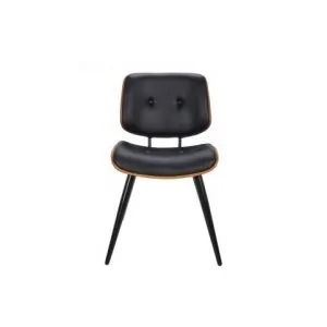 Design Meubels - Eetkamerstoel Ray II Zwart