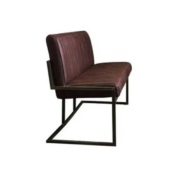 Towerliving Eetkamerbank Ferro 135 Donkerbruin