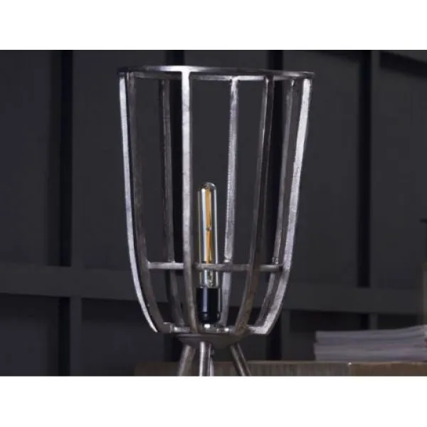 Vintage Vloerlamp Basket