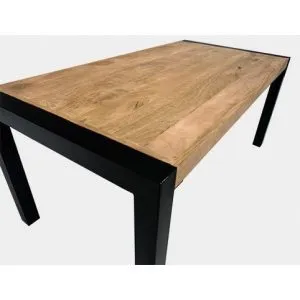 Eettafel Kennedy Warm Brown 180 Mangohout