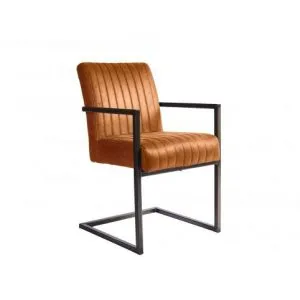 Armstoel Edgar Cognac