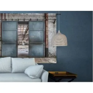 Urban Cotton Wandkleed Spinning Doors Small