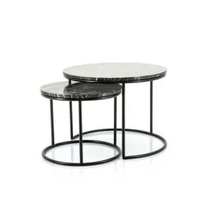 By-Boo Bijzettafel Romeo Set van 2