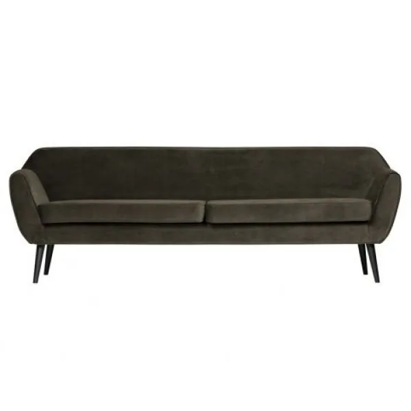 Rocco Xl Sofa 230 Cm Fluweel Warm Groen
