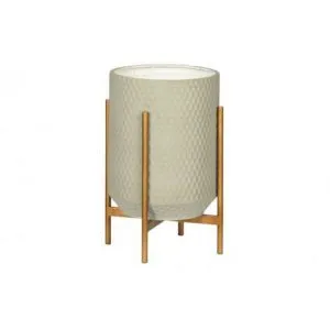 Juul Plantenpot Metaal Betongrijs