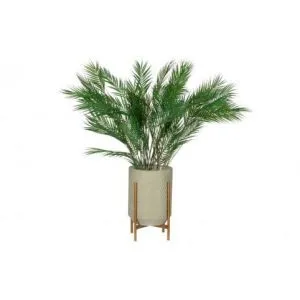 Juul Plantenpot Metaal Betongrijs