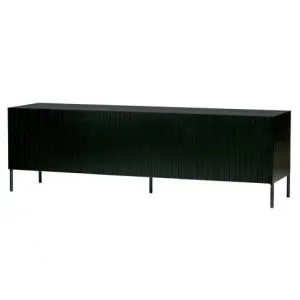 Woood TV Meubel Gravure Zwart