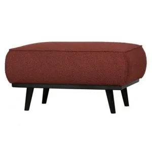 Statement Hocker BouclÉ Chestnut