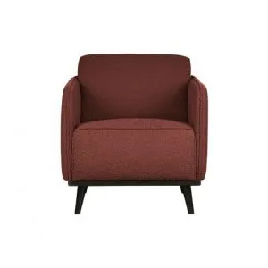 Statement Fauteuil Met Arm BouclÉ Chestnut