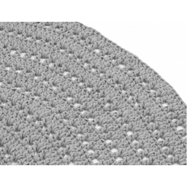 Vloerkleed Knitted Grijs