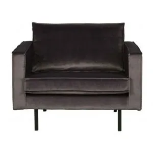 Rodeo Fauteuil Velvet Antraciet