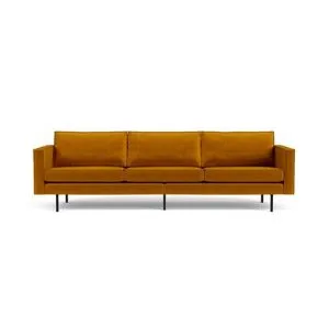 Rodeo Bank 3-zits Velvet Oker