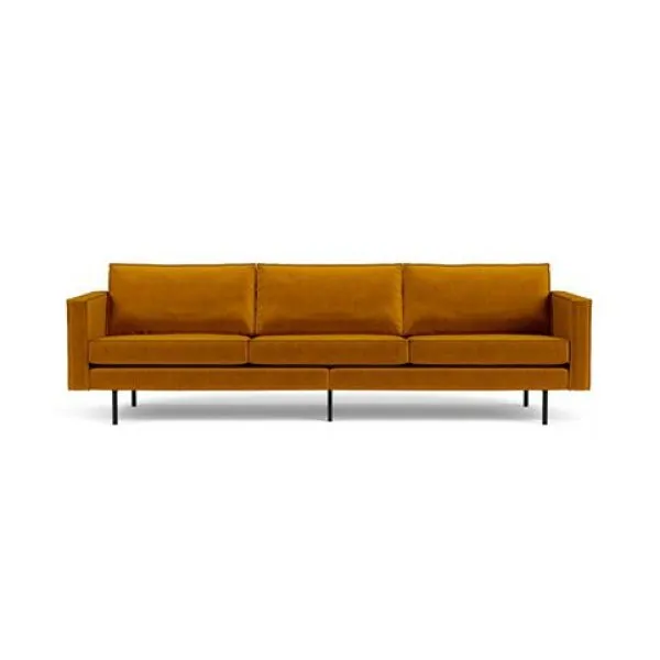 Rodeo Bank 3-zits Velvet Oker
