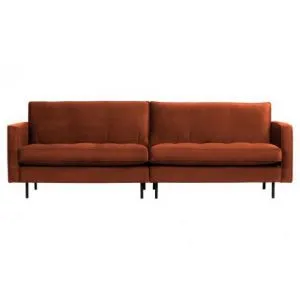Rodeo Classic Bank 3-zits Velvet Roest