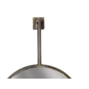 Chain Enkele Spiegel Antique Zwart