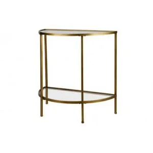 Goddess Sidetable Antique Brass