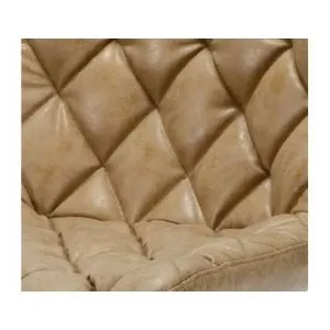 Barkruk Wax Grid Sledepoot Bruin