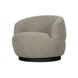 Woolly Draaifauteuil BouclÉ Naturel Gemeleerd