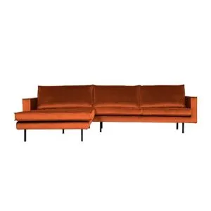 Rodeo Chaise Longue Links Velvet Roest