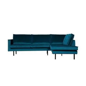 Rodeo Hoekbank Rechts Velvet Blue