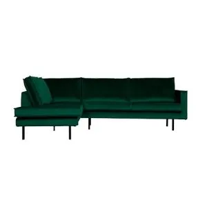 Rodeo Hoekbank Links Velvet Green Forest