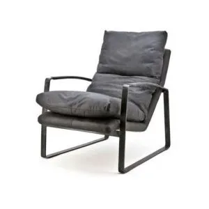 Eleonora Vintage Fauteuil Lex Antraciet