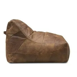 Zitzak Lazy Louie Afrika Leer Tabac
