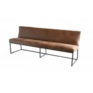 Eetkamerbankje Zara Africa Leder Tabac 4.5-Zits