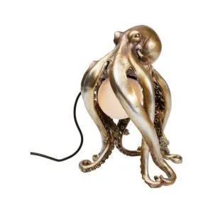 Kare Design Tafellamp Octopus Goud