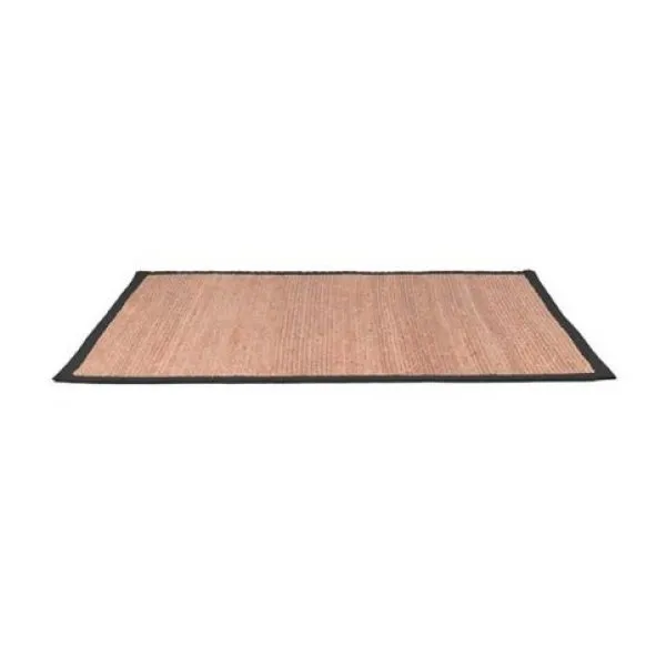 Vloerkleed Jute 230x160 Zwart