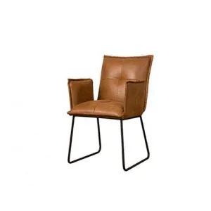 Towerliving Armstoel Seda Cognac