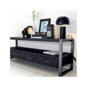 TV Meubel Construction 150 Zwart