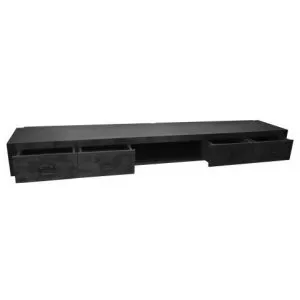 Zwevend TV Meubel Construction 220 Zwart