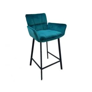 Barkruk Jasmijn Velvet Blauw