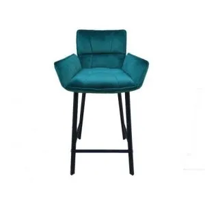 Barkruk Jasmijn Velvet Blauw