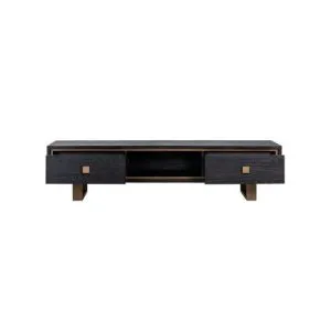 TV-dressoir Hunter 2-laden (Black rustic)