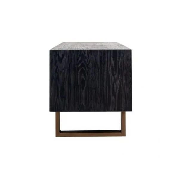 TV-dressoir Hunter 2-laden (Black rustic)