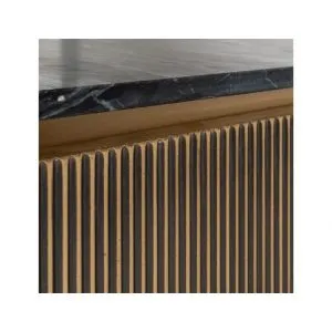 TV-Dressoir Ironville 2-deuren (Gold)
