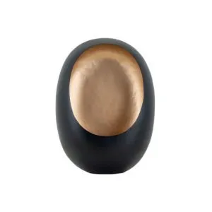 Kandelaar Raylan zwart goud groot (Black)