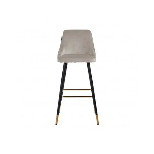 Barstoel Imani Khaki Velvet (Quartz Khaki 903)