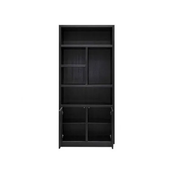 Boekenkast Oakura 2-deuren (Black)