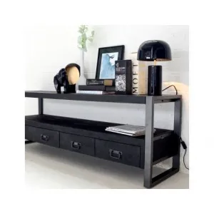 TV Meubel Construction 180 Zwart