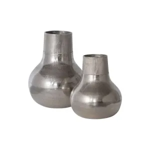 Metal L Vaas Metaal Zilver