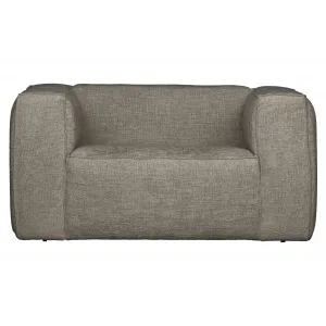 Bean Fauteuil Grove Melange Stof Travertin