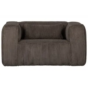 Bean Fauteuil Grove Ribstof Mud