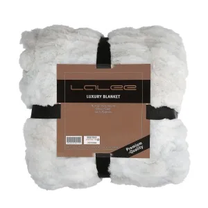 Luxury Blanket Silver 150 x 200