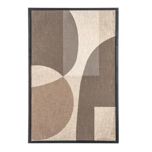 Schilderij Ato Large Brown