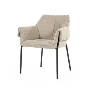 Armstoel Tony Taupe