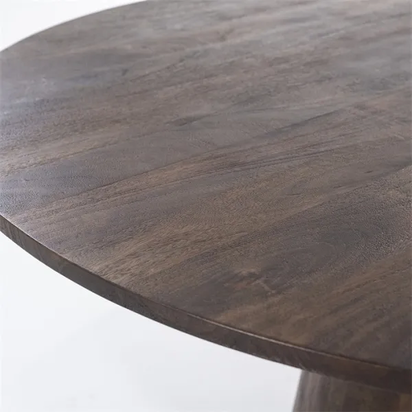 Eettafel Aron Rond 130 Bruin