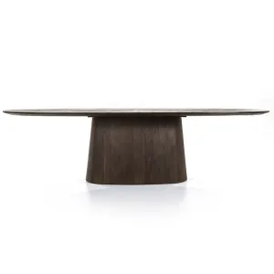 Eettafel Aron Ovaal 300 Bruin